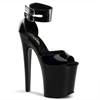 Pleaser - XTREME875 Ankle strap sandal, Pole dance shoes - Pole dance shoes - Black Product image